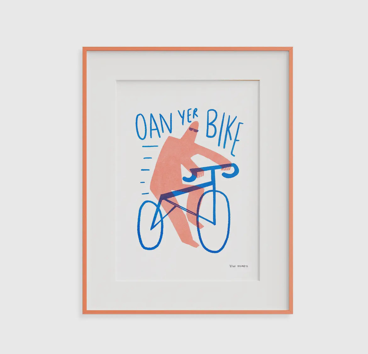 Oan Yer Bike Print