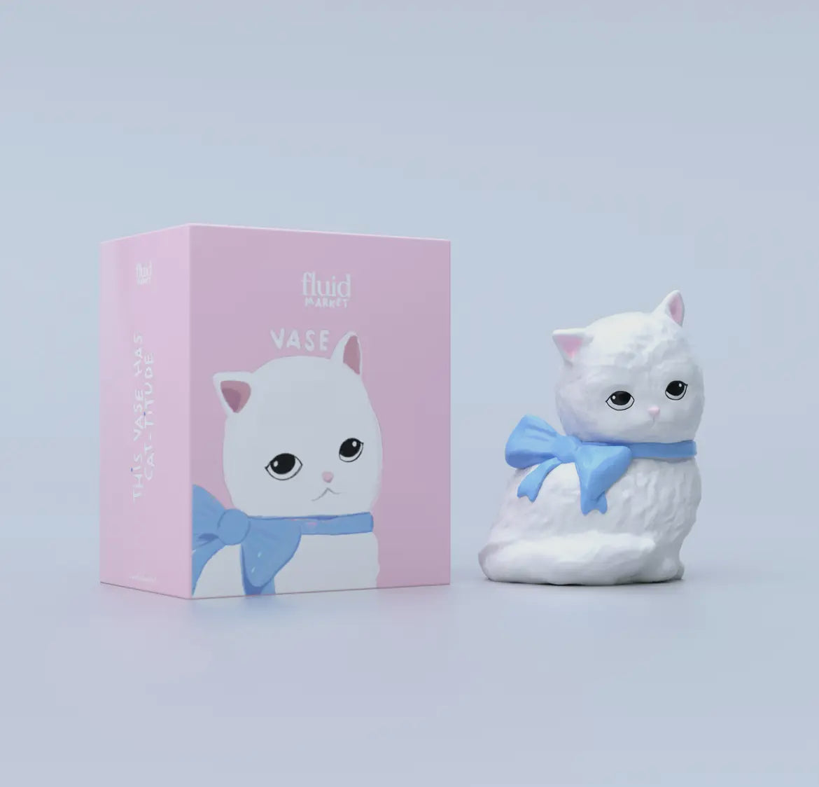 Cat Vase