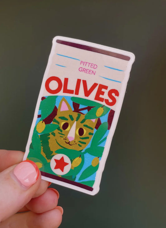 Olive Jar Sticker