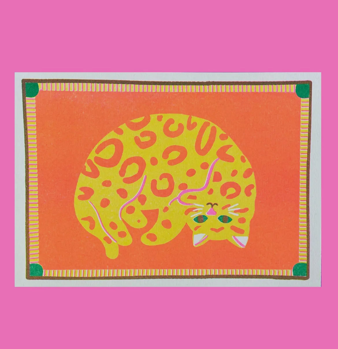 Bengal A5 Riso Print