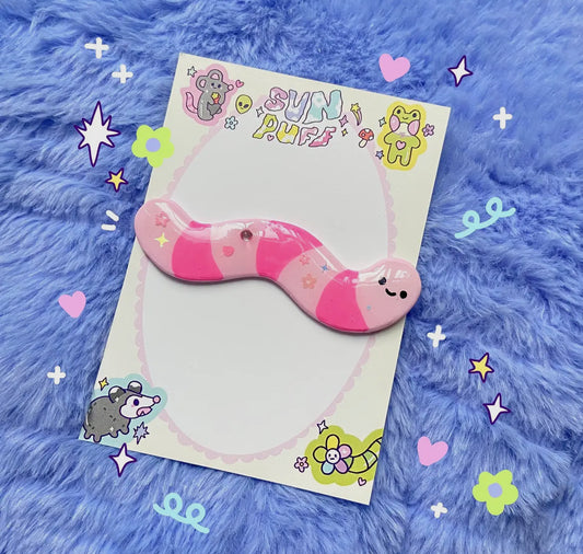 Wormie Hair Clip