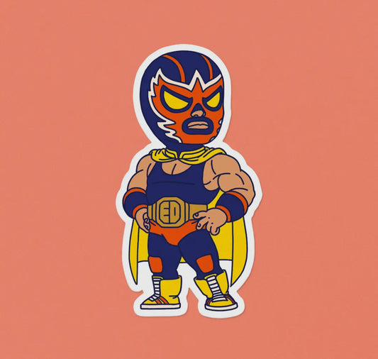 El Diablo Vinyl Sticker
