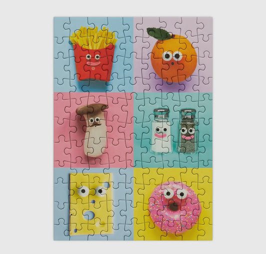 Foodies - 99 Piece Mini Jigsaw Puzzle