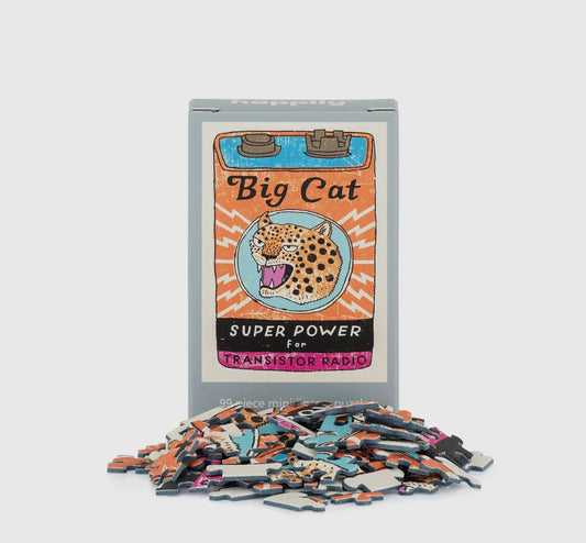 Big Cat Power - 99 Piece Mini Cat Jigsaw Puzzle