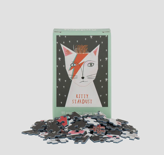 Kitty Stardust - 99 Piece Mini Cat Jigsaw Puzzle