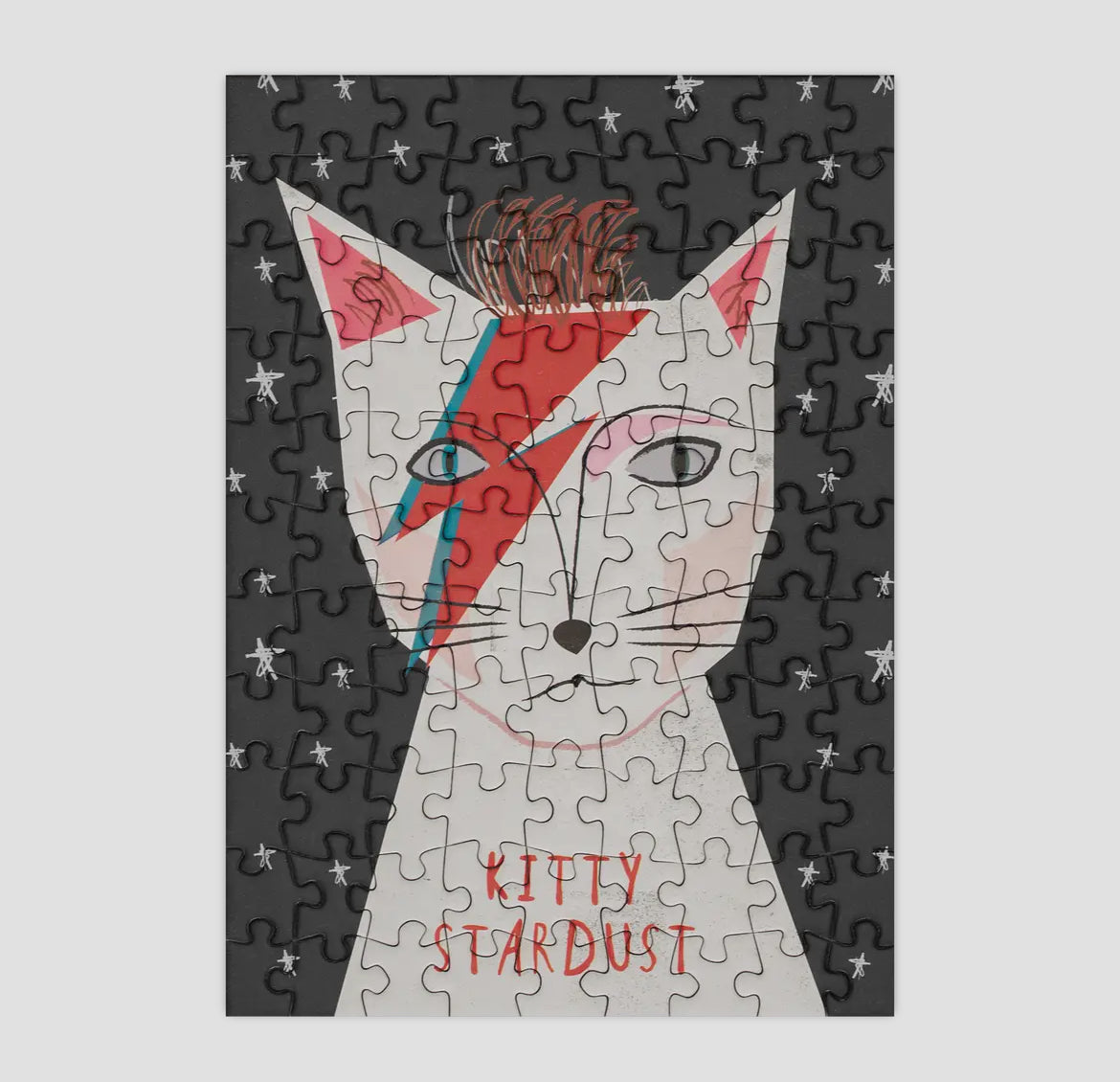 Kitty Stardust - 99 Piece Mini Cat Jigsaw Puzzle