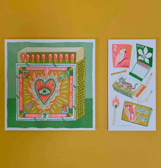 Matchbox Risograph Print Set