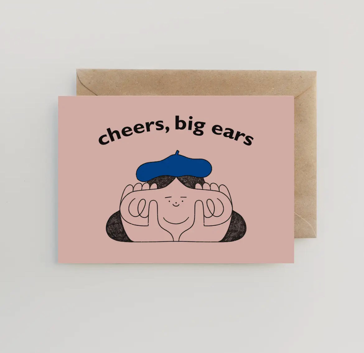 Cheers, Big Ears Greetings Card