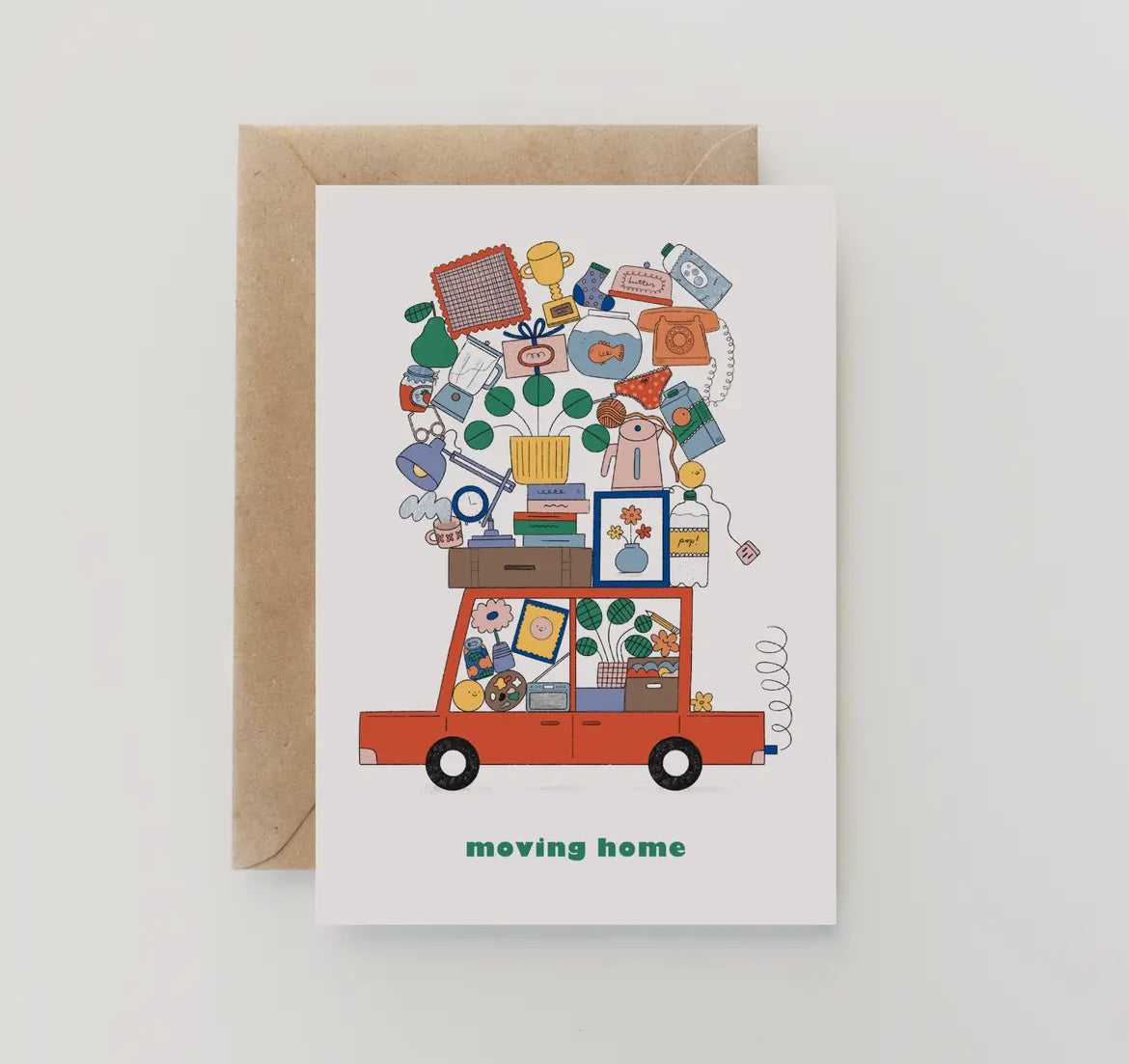 Moving Home Greetings Card
