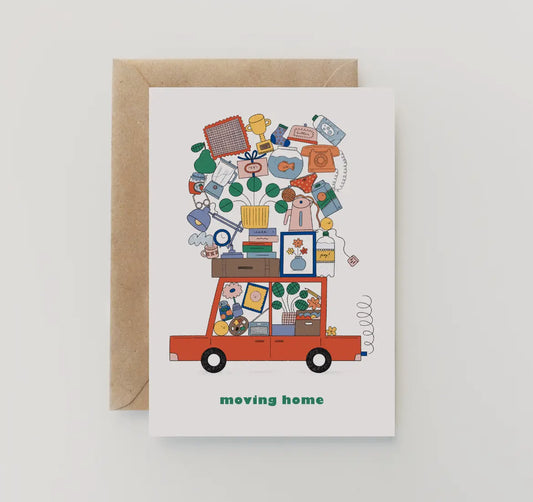 Moving Home Greetings Card