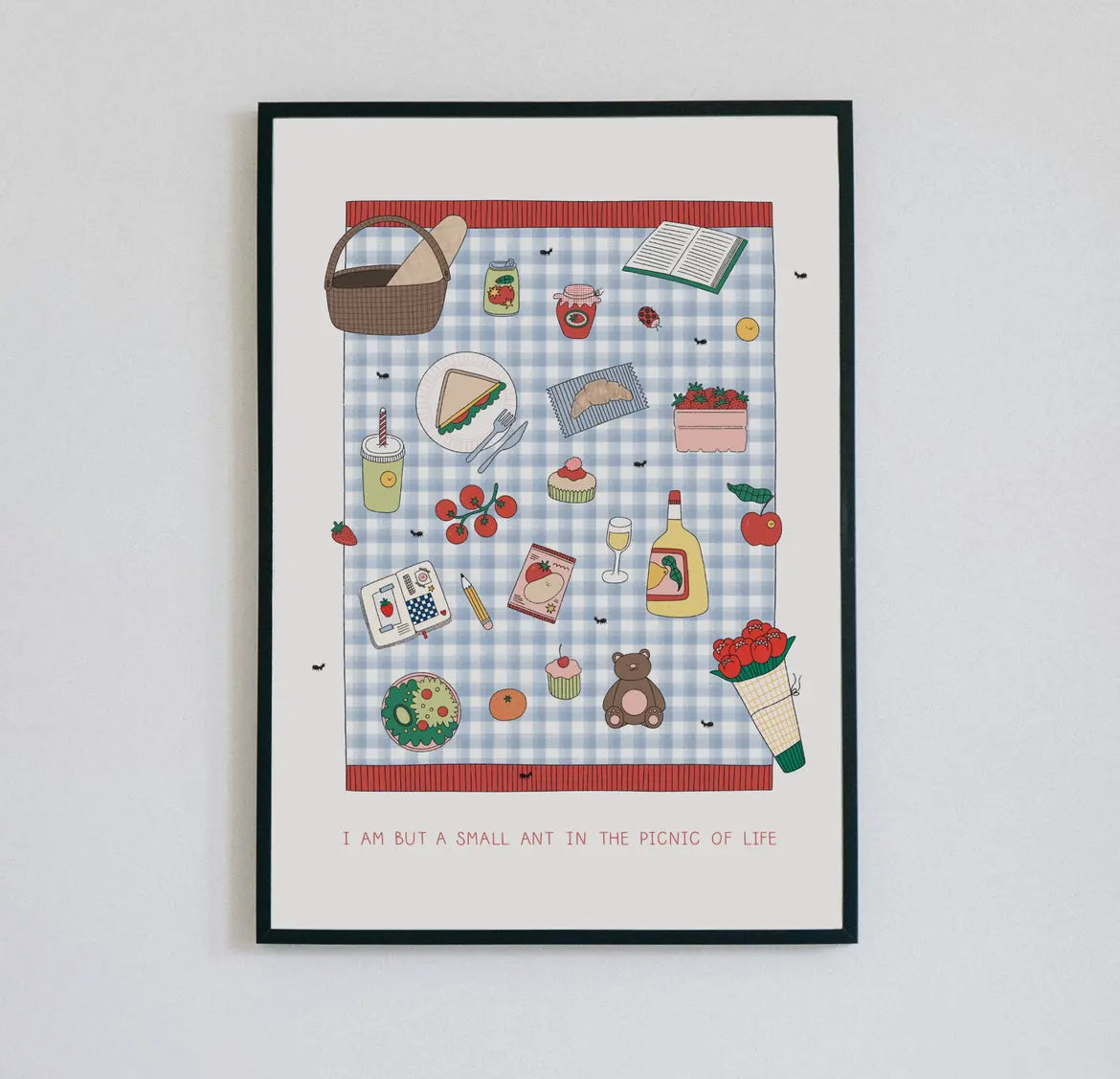 Picnic of Life Art Print