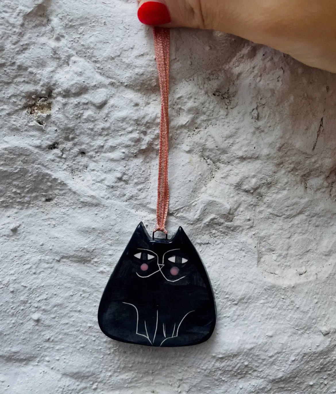 Cat Ceramic Decoration