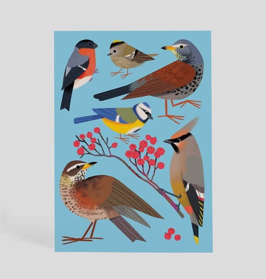 Picnic in the Rowan Tree Postcard