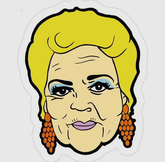 Pat Butcher Vinyl Sticker