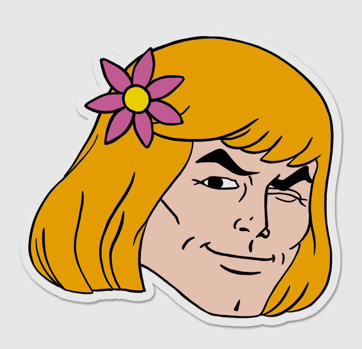 Gay He-Man Vinyl Sticker