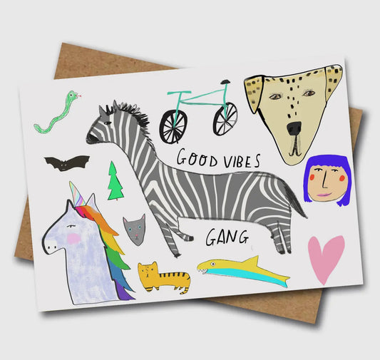 Good Vibes Gang Card