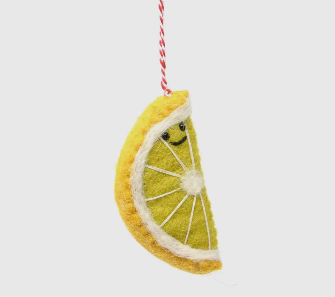Lemon Christmas Decoration