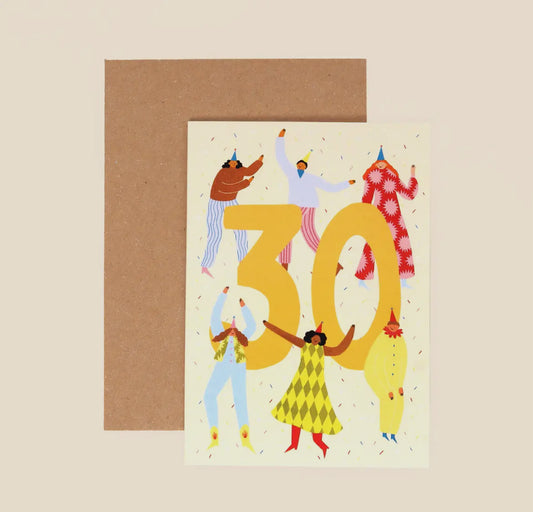 Thirty Birthday Card