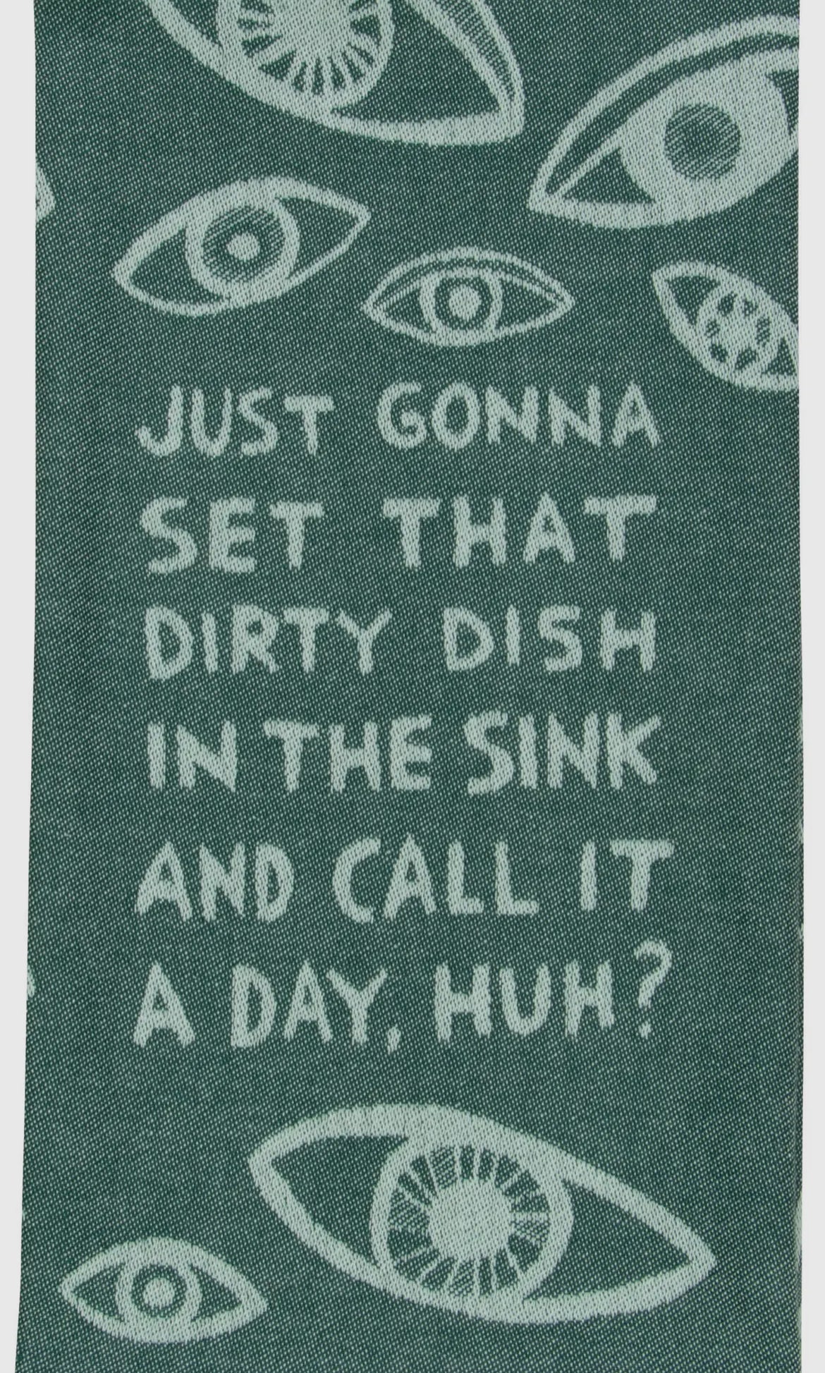 Dish in the Sink Dish Towel