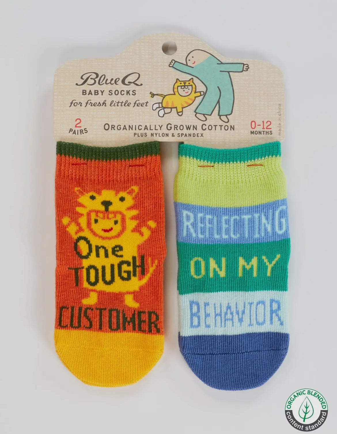 One Tough Customer/ Reflecting Baby Socks