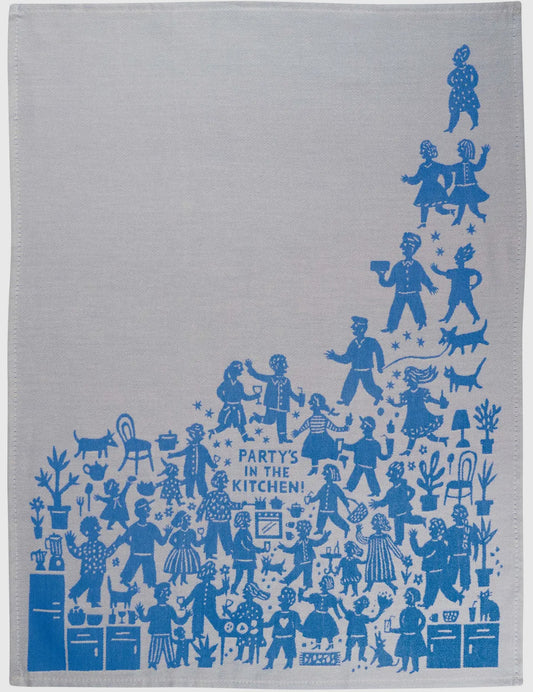 Party in the Kitchen Dish Towel