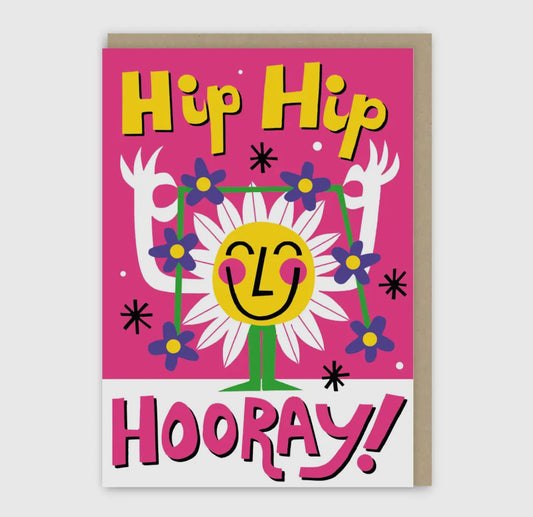 Hip Hip Hooray Birthday Card