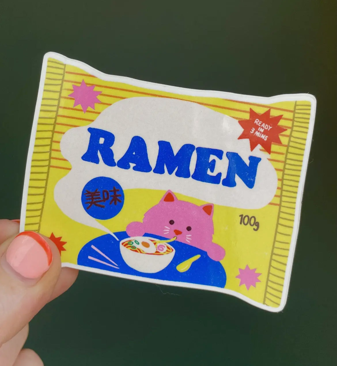Ramen Packet Sticker