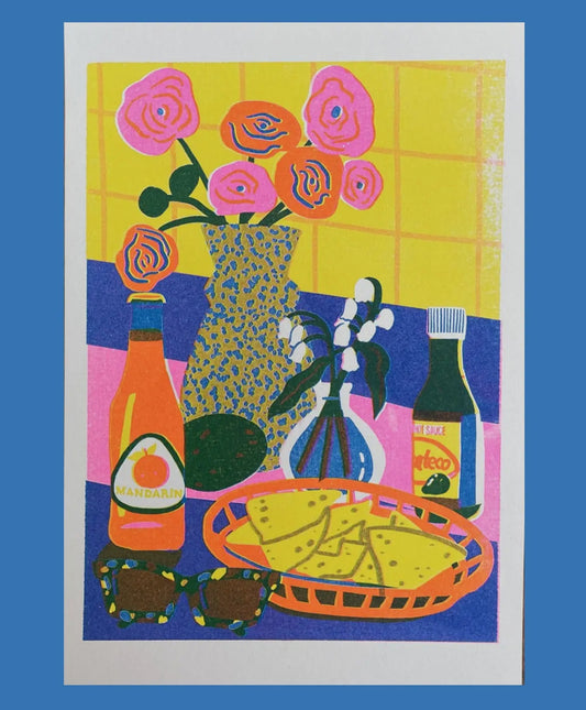 Still Life 2 Riso Print