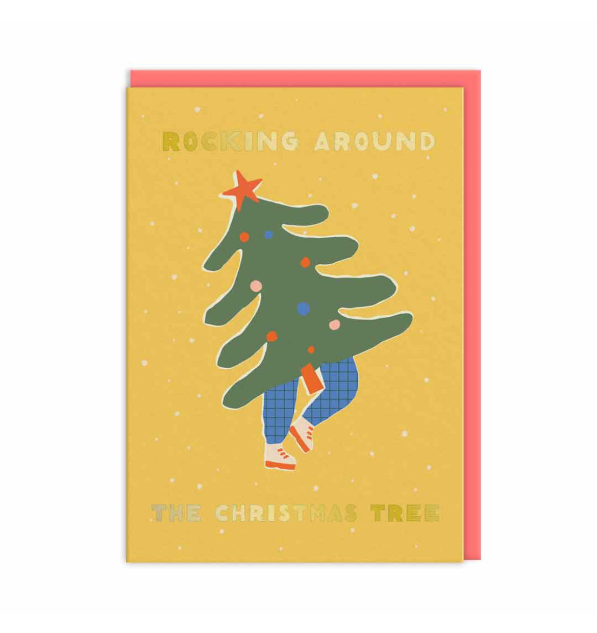 Rocking Around The Christmas Tree Card