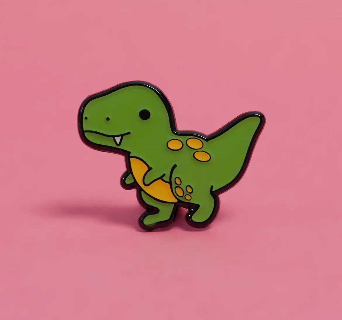 Dinosaur Enamel Pin Badge