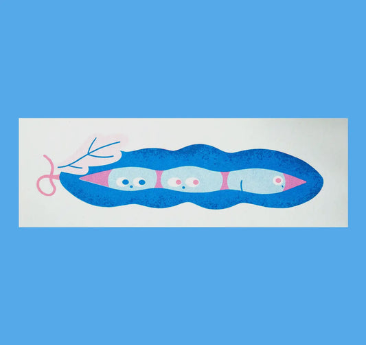 Pea Pod Mini Print