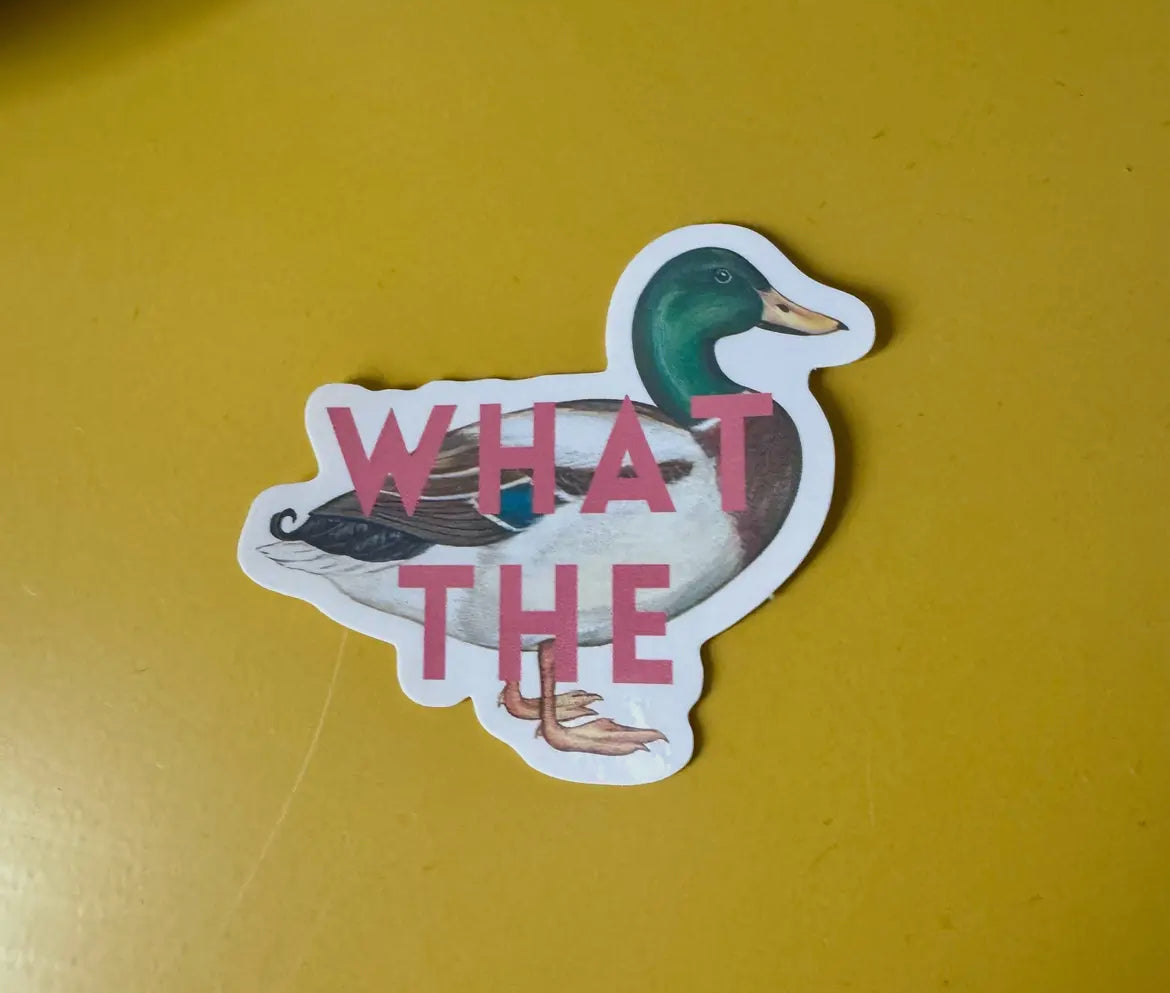 What the Duck Sticker