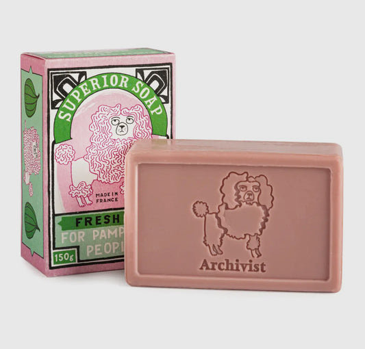 Fig Poodle Soap