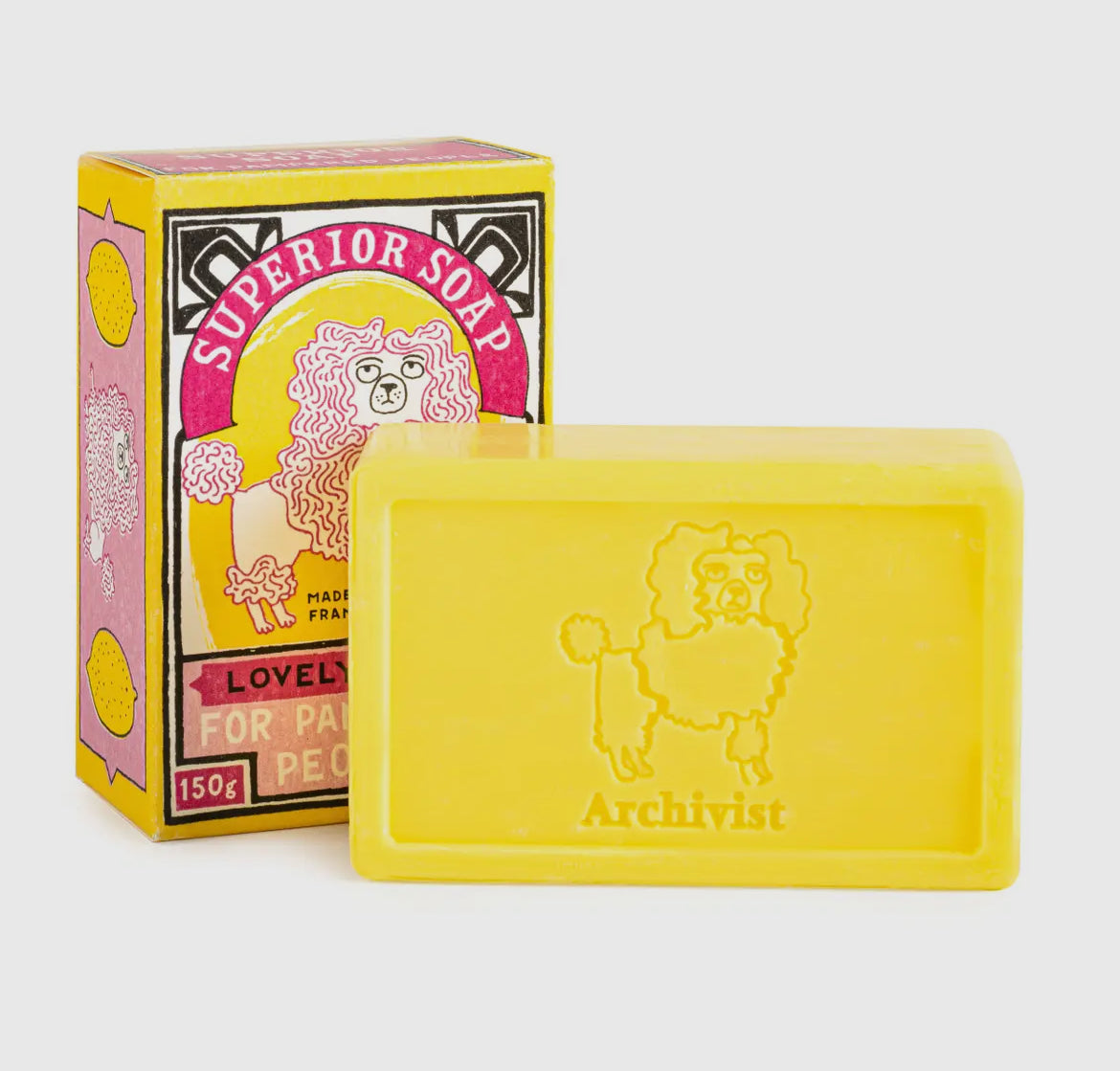 Lemon Poodle Soap
