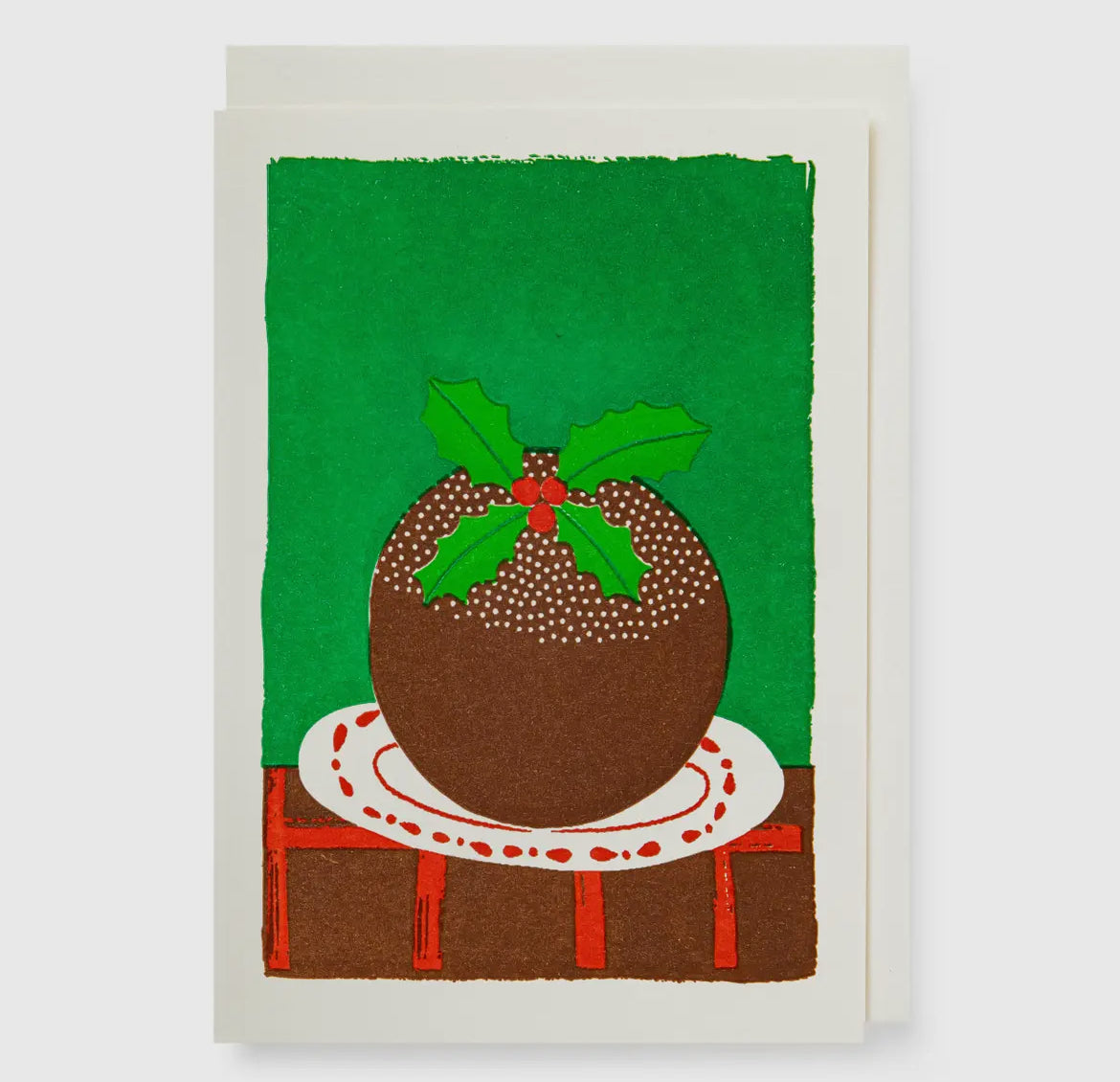 Pudding Mini Christmas Card