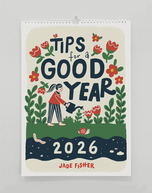 Tips For A Good Year 2026 Wall Calendar