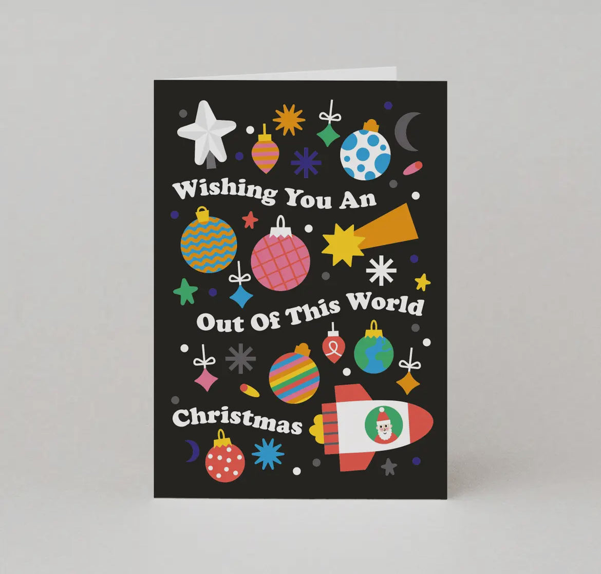 Out of This World Christmas Card