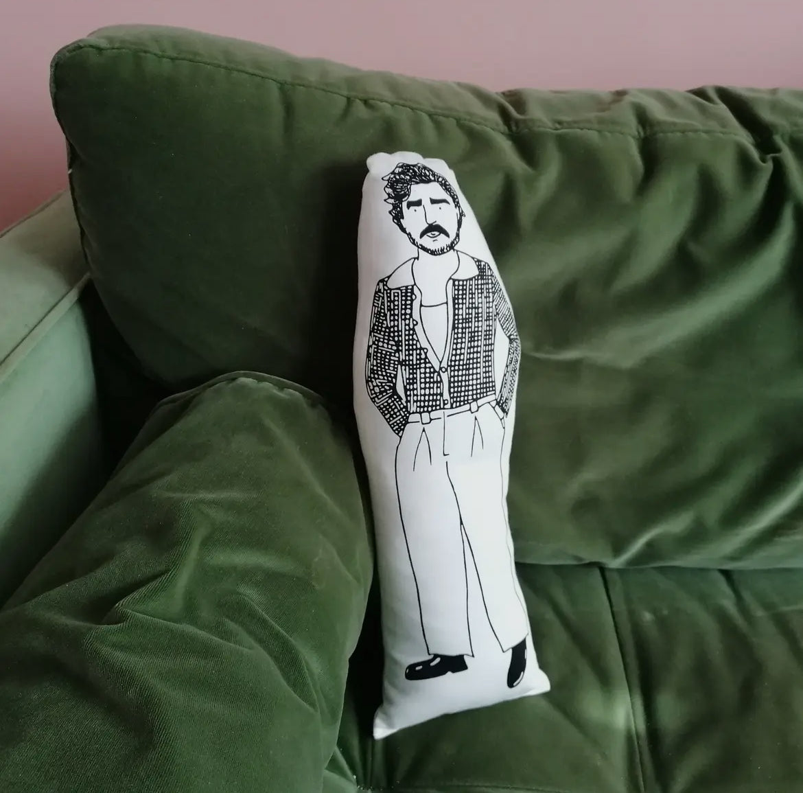 Pedro Pascal Cushion Doll