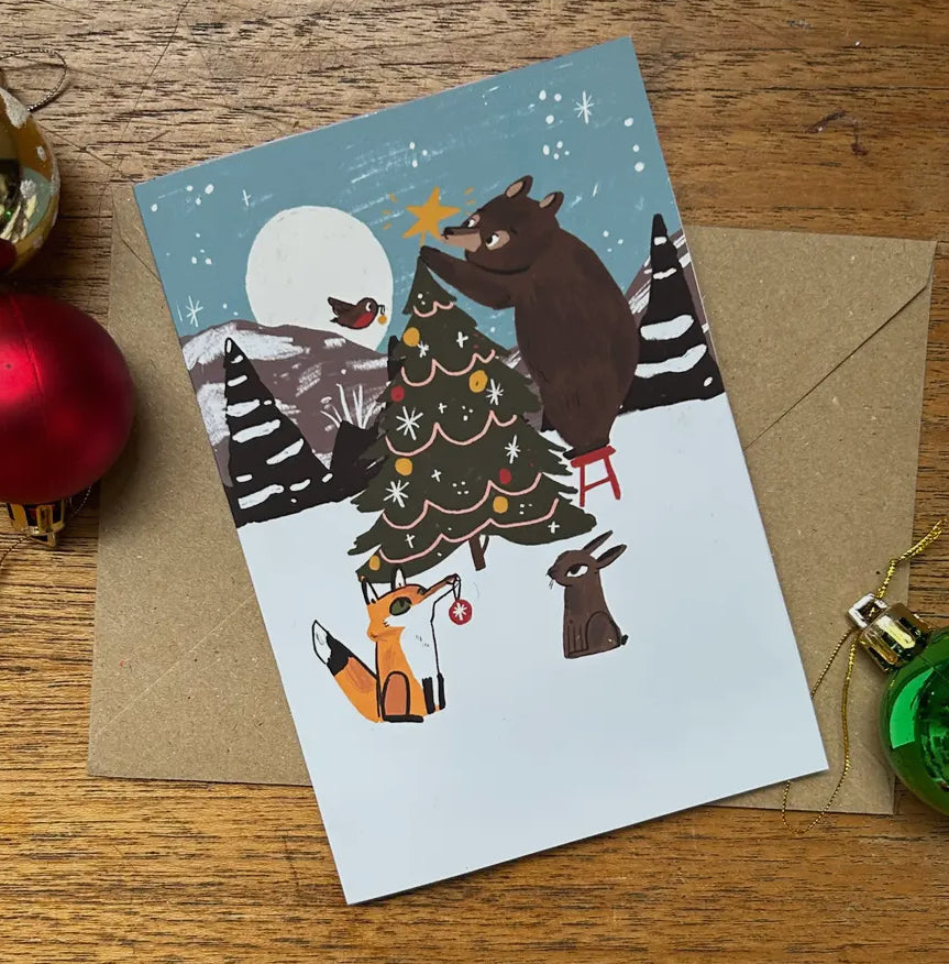 Woodland Christmas Card