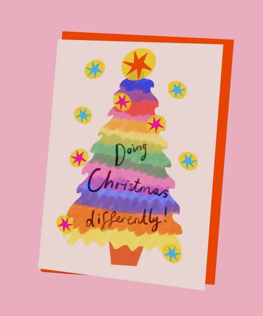 Colourful Christmas Card