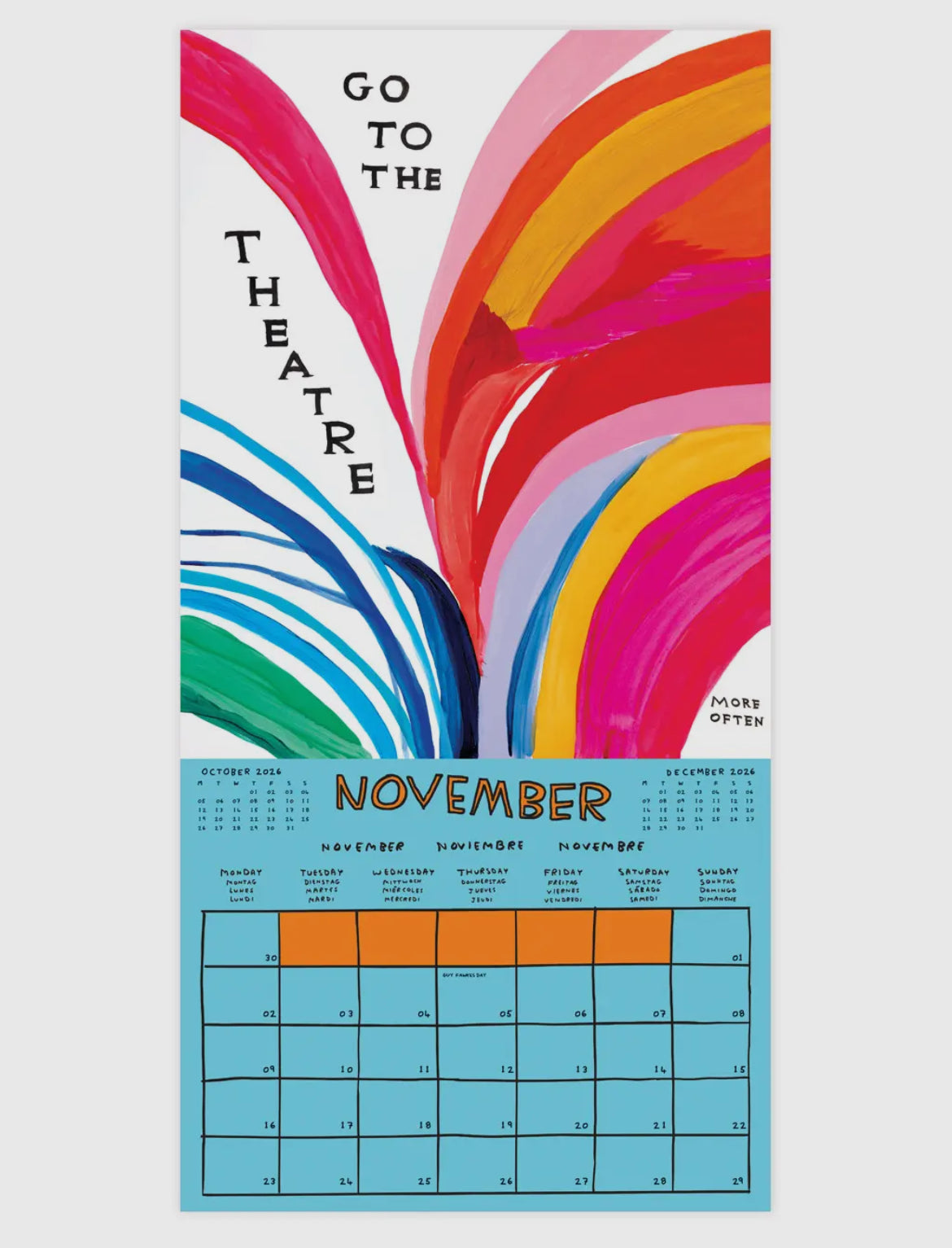 David Shrigley 2026 Calendar