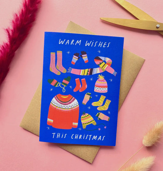 Warm Wishes Greetings Card