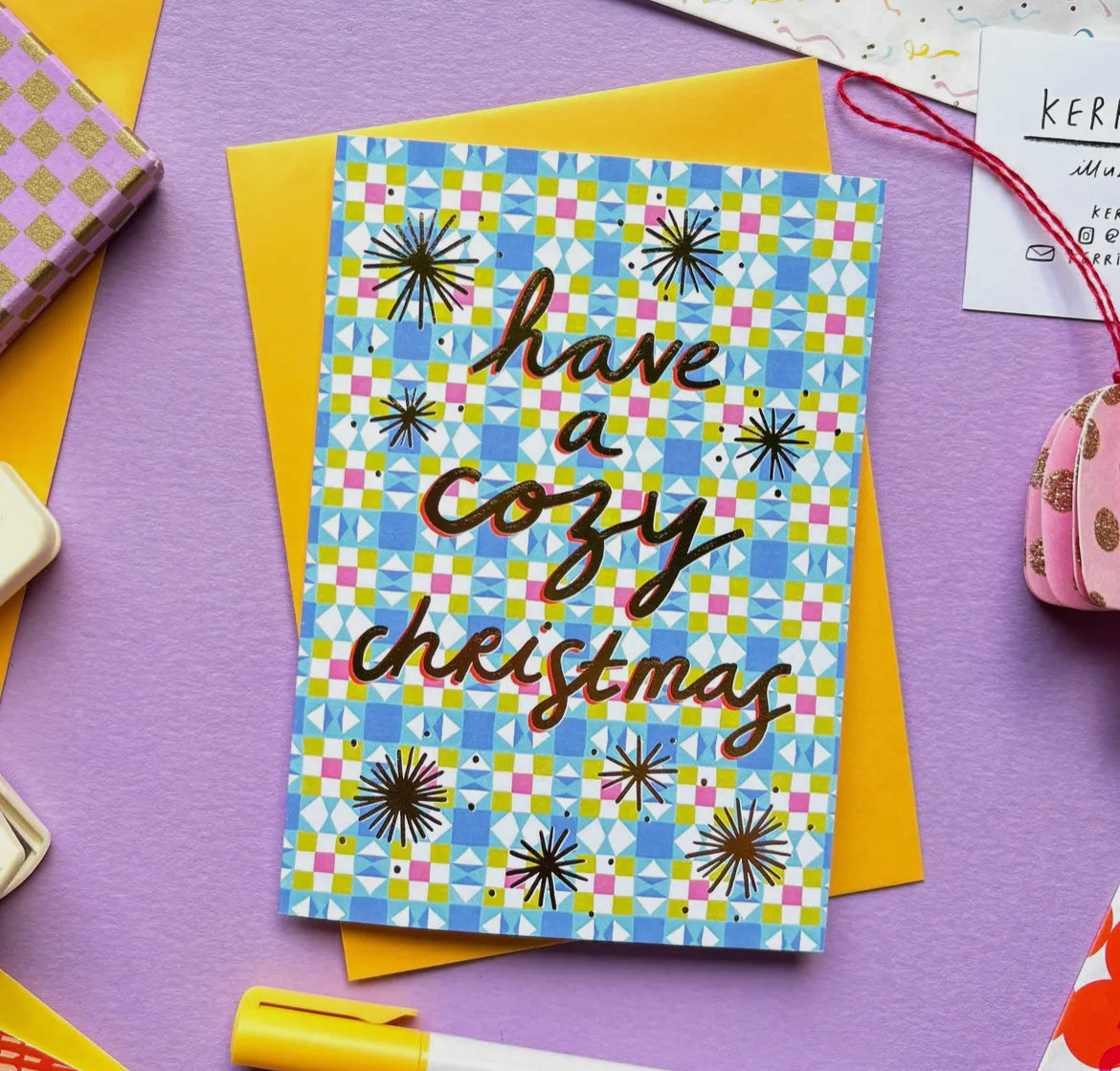 Have A Cozy Christmas Greeting Card