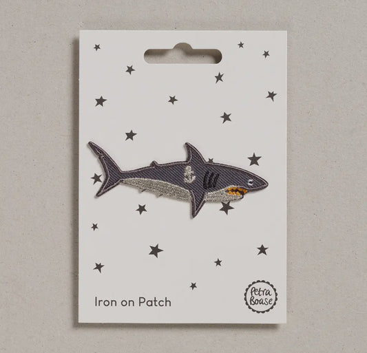 Shark Iron On Patch