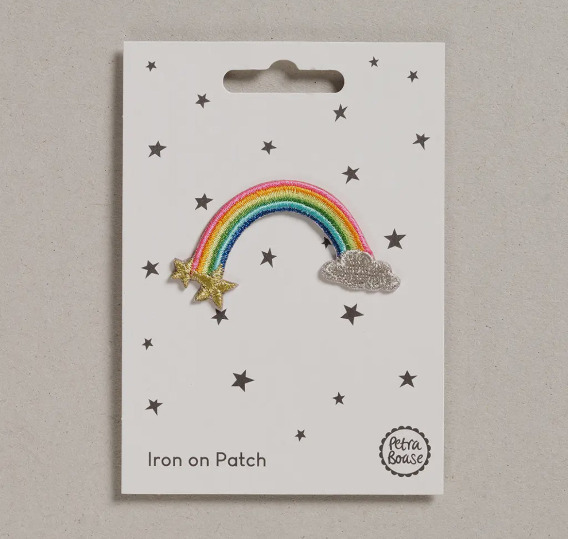 Rainbow Iron On Patch