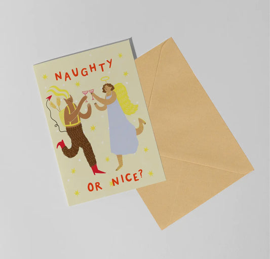 Naughty or Nice Christmas Card