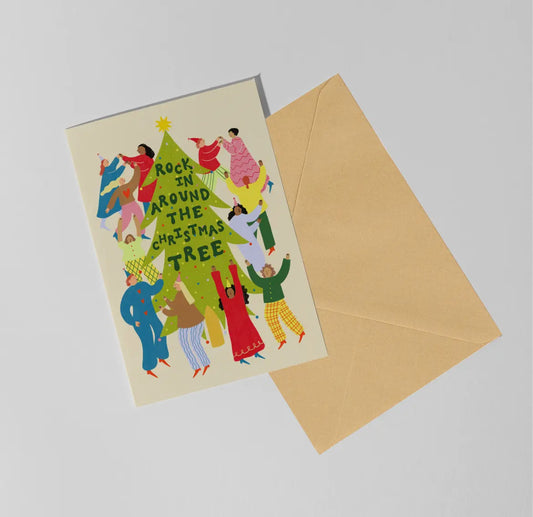 Rockin Around Christmas Card