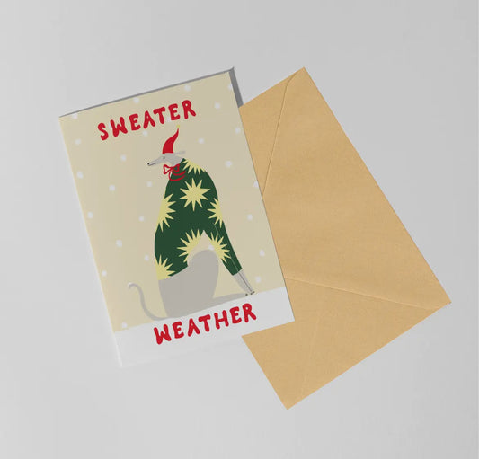 Sweater Weather Christmas Card