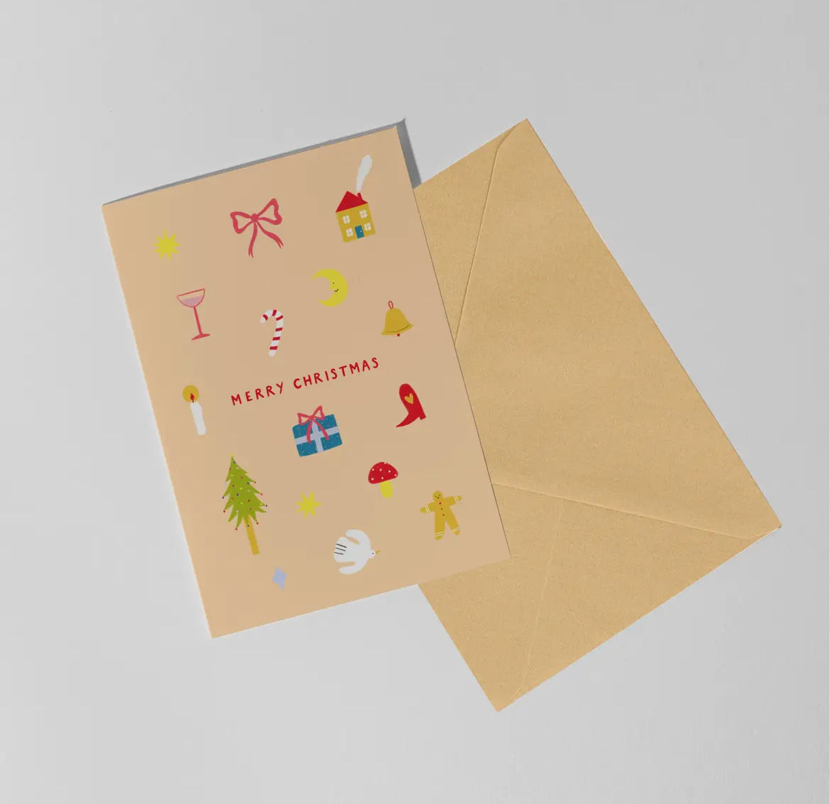 Festive Trinkets Christmas Card