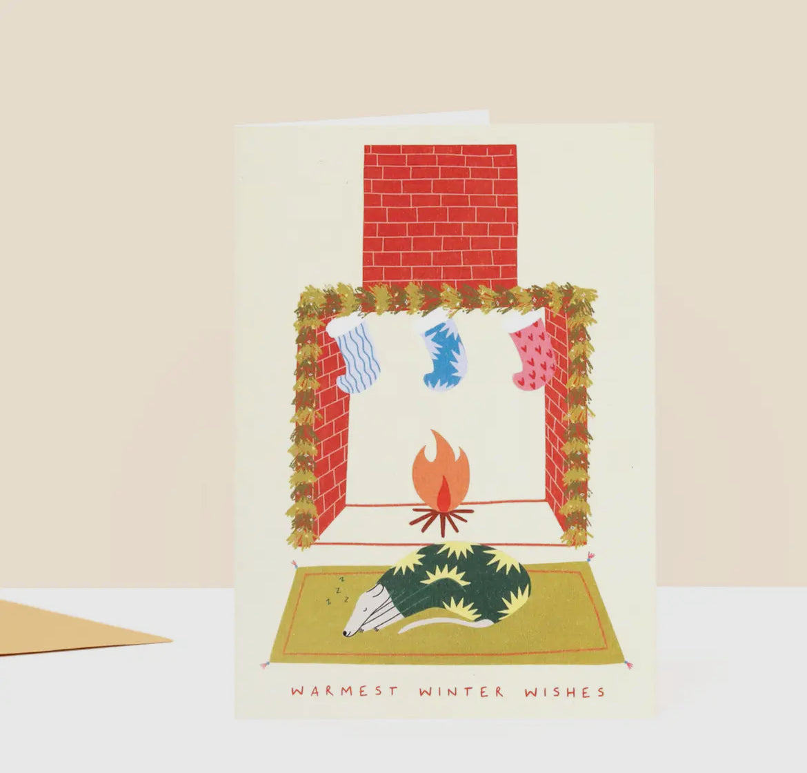 Winter Wishes Christmas Card